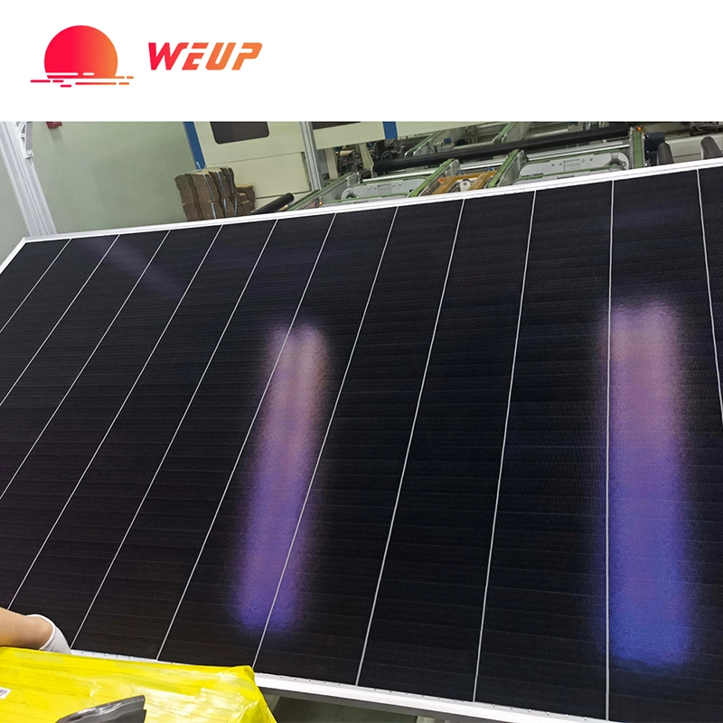 490W CE Approved Monocrystalline Silicon Weup Energy Panel PV Solar Module