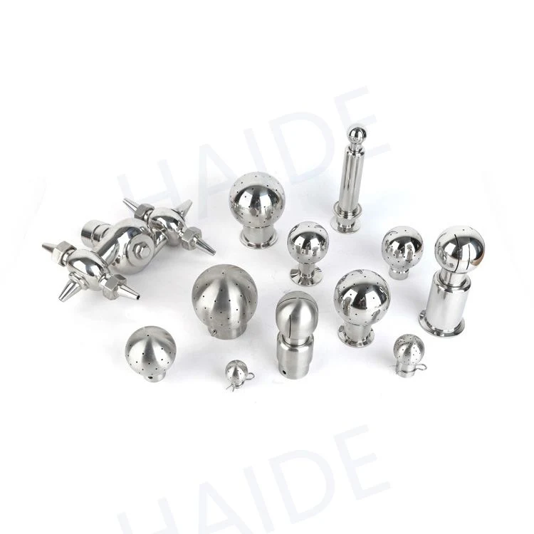 Stainless Steel Thread Rotary Clean Ball SMS Standard Sanitary Hygiene (HD-BVS004)