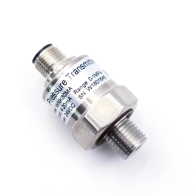 Pressure Sensor 4-20mA Stainless Steel Water Oil Fuel Pressure Transducer