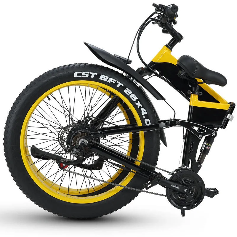 La grasa de 750W de alta velocidad en bicicleta de montaña de neumáticos de nieve E-Bici Bicicleta eléctrica