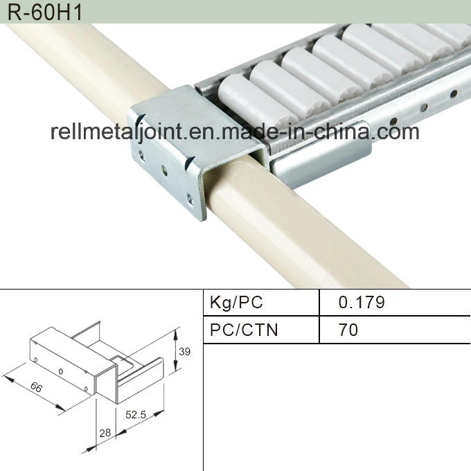 Roller Mounting Connet/Bracket for Pipe Racking System (R-60H1)