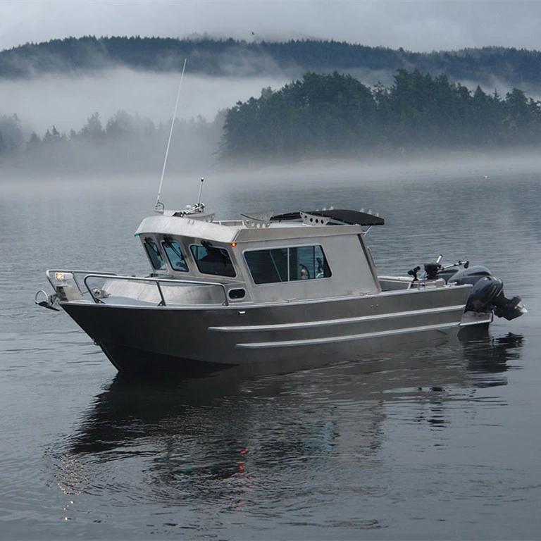 Kinocean Welded Aluminum Fishing Luxury Deep-V Cabin Cruiser Boat