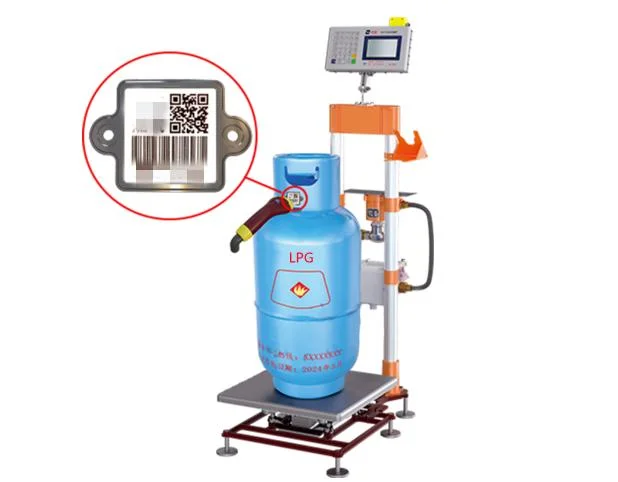 Automatic Small LPG Gas Weighing Filling Scale for CO2 LNG Liquid Argom/Nitrogen/Helium/Oxygen/Ammonia/Chlorine/Mixed Gas