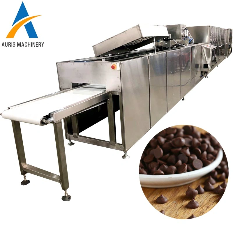 Automatic Deposit Chocolate Chips Drops Block Making Maker Snacks Food Production Line