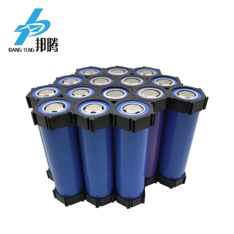 3P 18650 Pack de Batterie Batterie au lithium de cellule titulaire titulaire titulaire de la batterie ronde