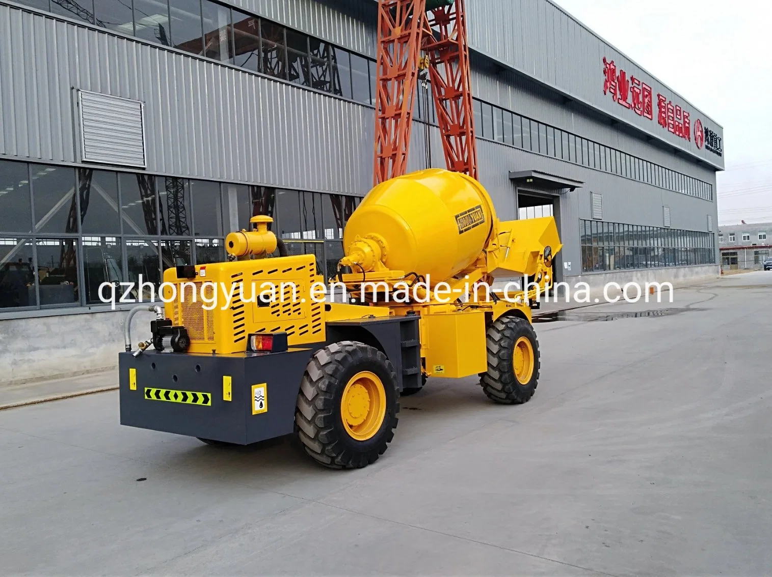 2cbm Self Loading Mobile Concrete Cement Mixer Construction Mixing Machine