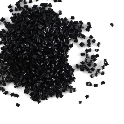 High Gloss Impact Recycled ABS Material Black Color Recycle ABS Pellet Granule