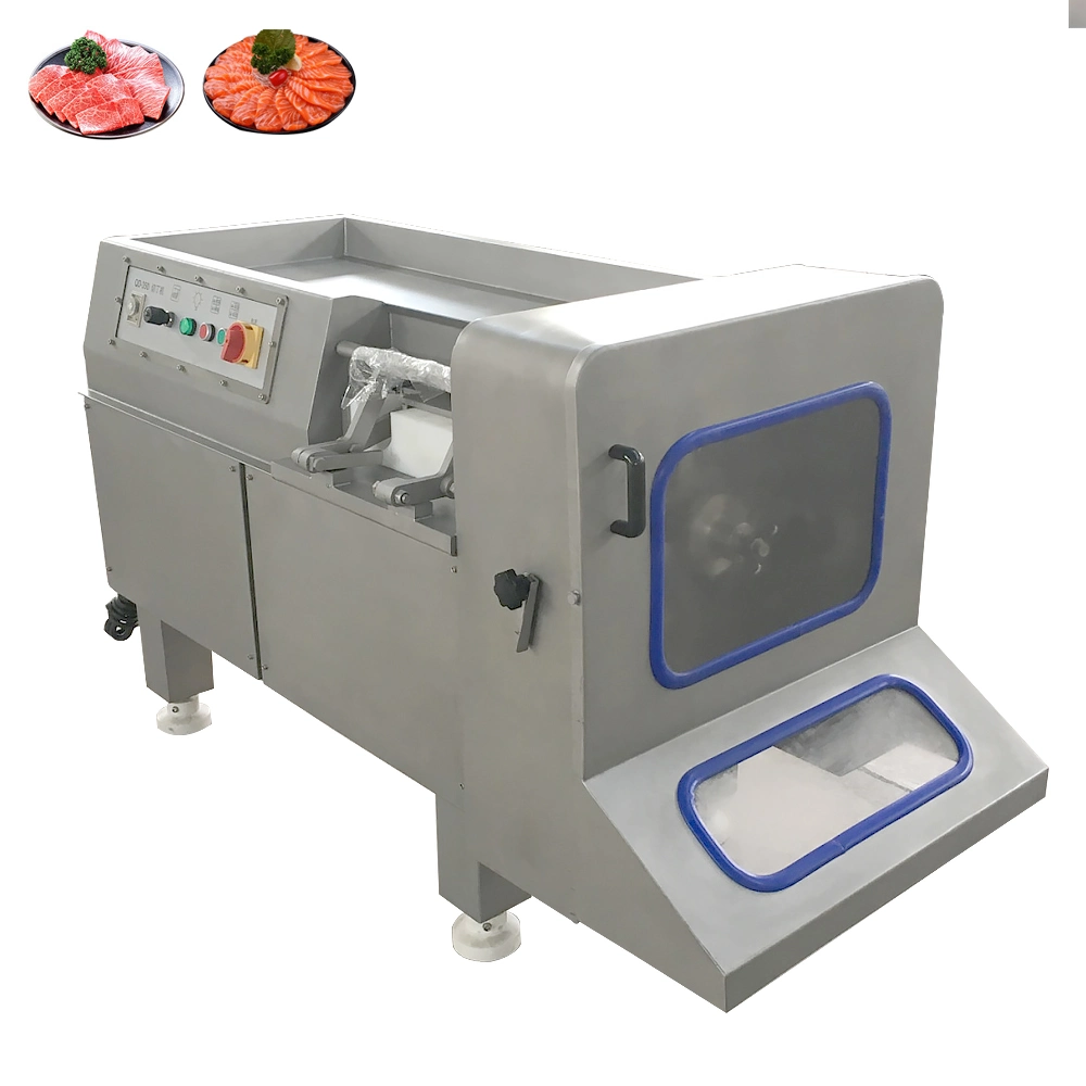 Carne congelada máquina de corte de huesos máquina de corte de carne Pakistán Precio Máquina automática de corte de carne fresca máquina de corte de cubos de carne Industrial congelado