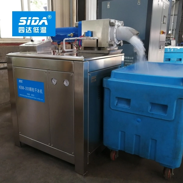 Sida Kbm-200 Dry Ice Pellet Making Machine with CO2 Recycle Technology 200kg/H