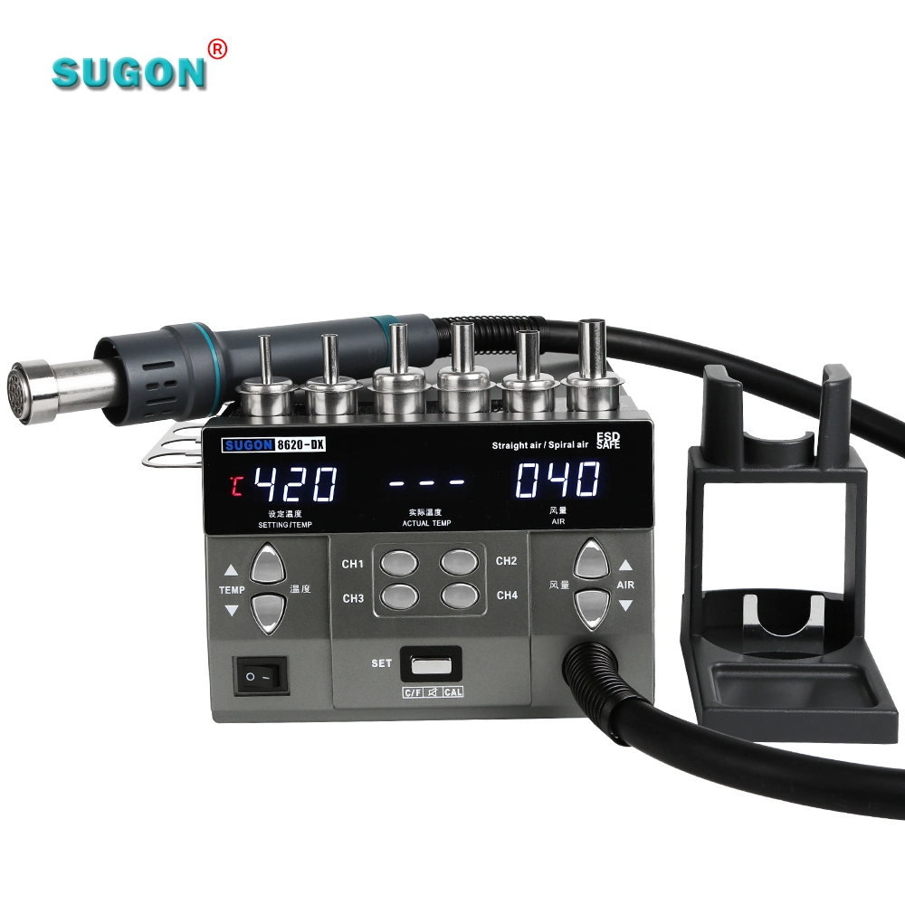 Hot Selling Sugon 8620dx Welding Table Large Wind Maintenance Motherboard Hot Air Gun