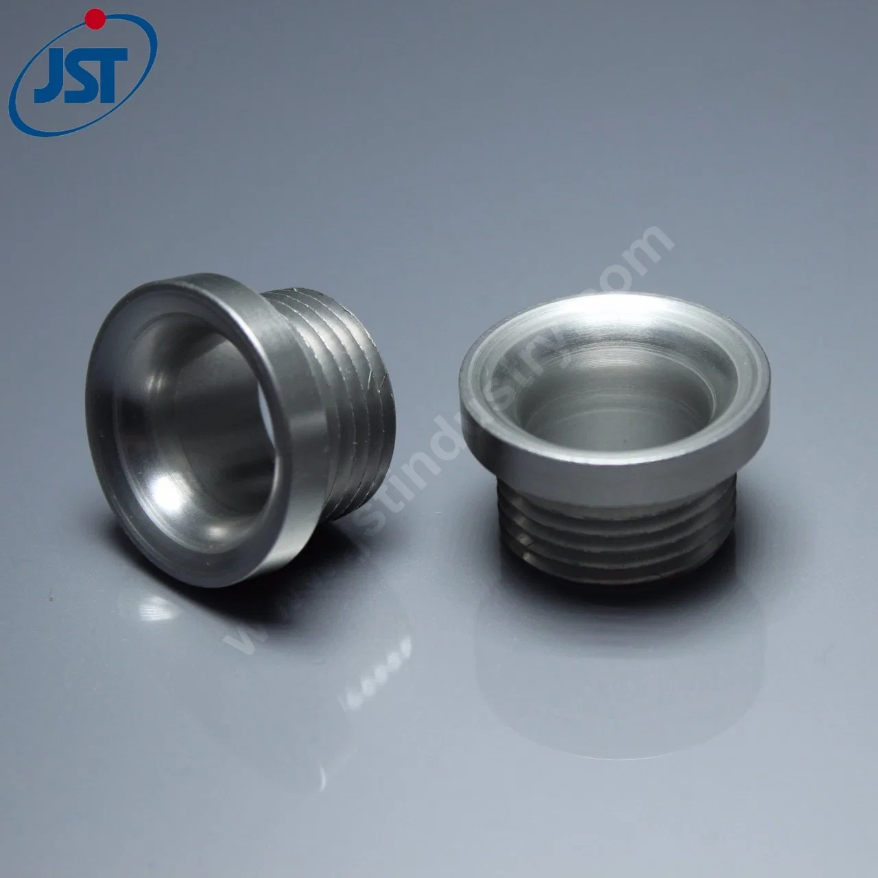 Customized Precision CNC Turning Machining Stainless Steel Threaded Pipe Cover/Cap