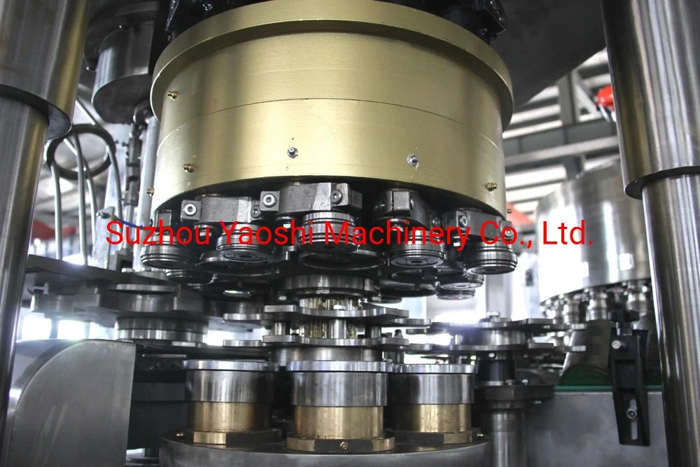 Automatic Can Filler and Seamer Machine Juice/Cola/Beverage Filling Canning Line