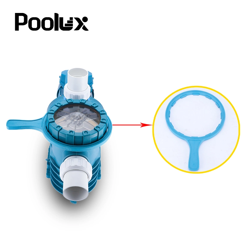 Poolux OEM Above Ground 1HP Commercial Swimming Pool Automatic Backwash Water Treatment Sand Filter with Pump Set