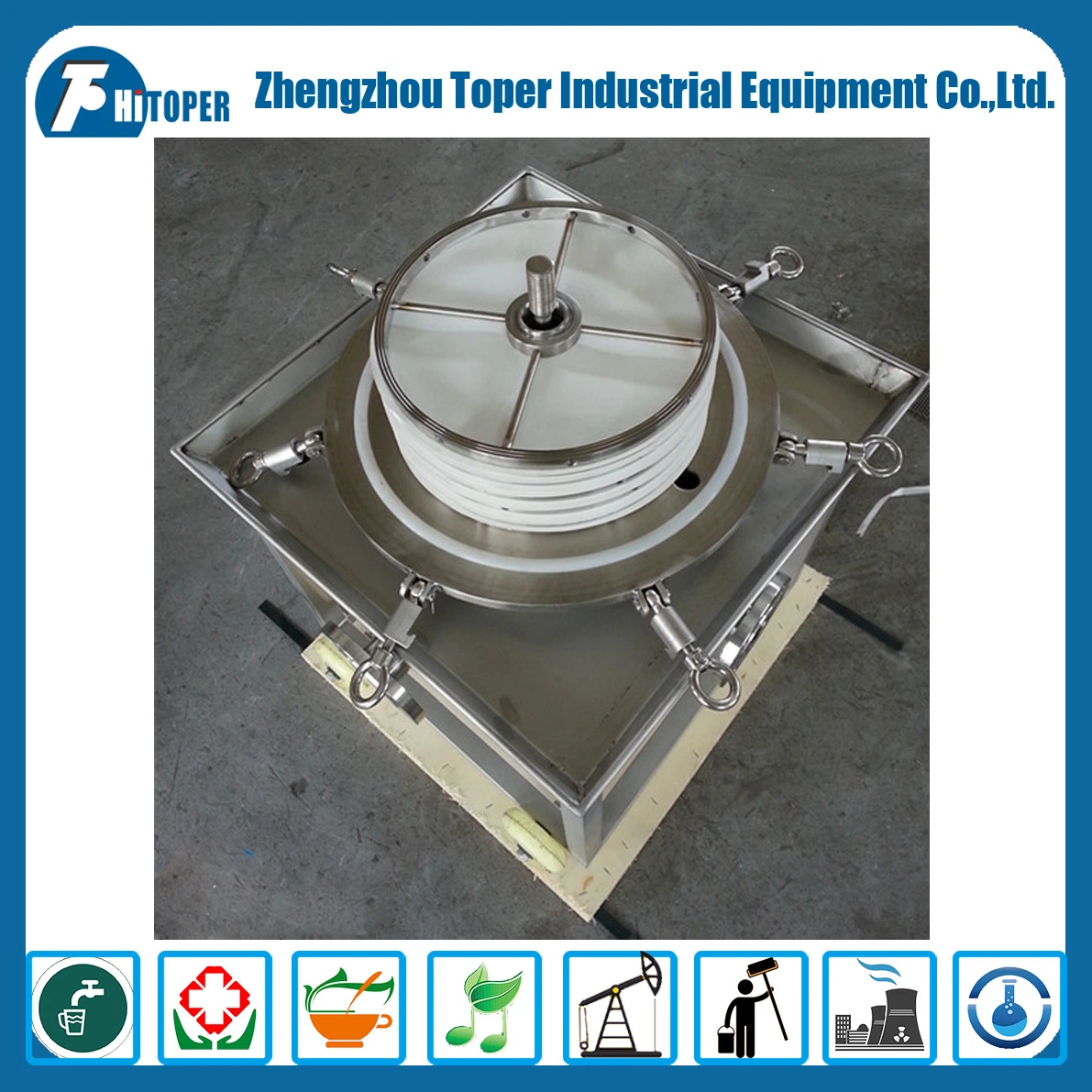 Vetrical Structure Plate-Frame Type Carbon Block Water Filter