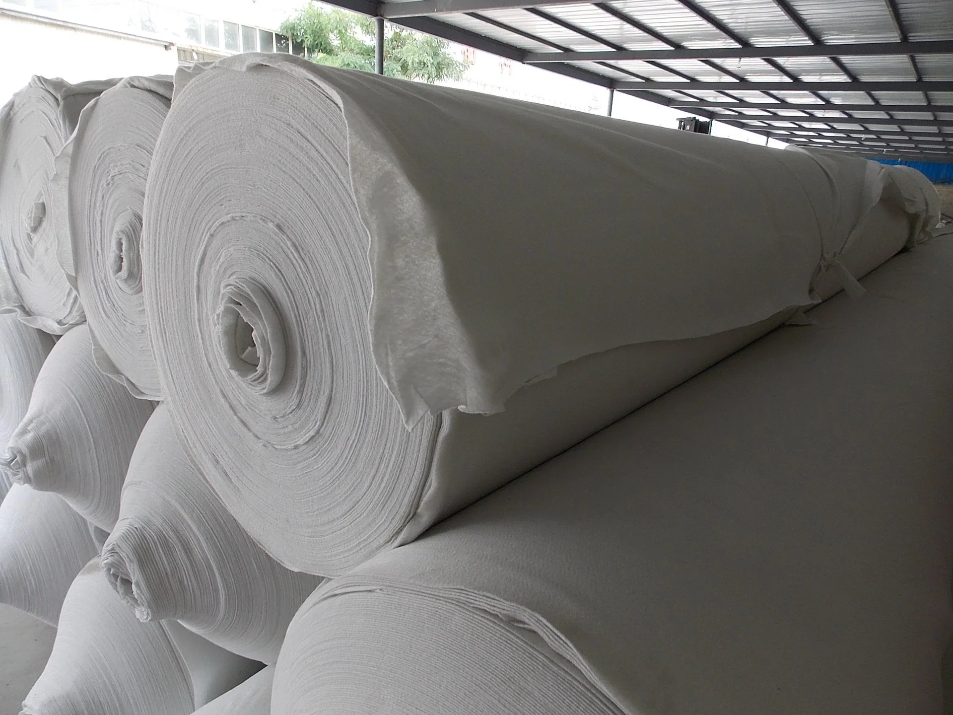 High quality/High cost performance Polyester Non Woven Geotextile / Polypropylene Nonwoven Geo Textile