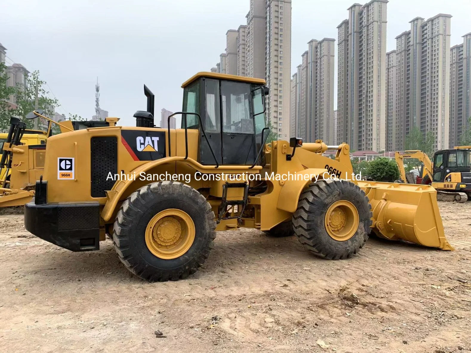 Cat 966h de la pala para la venta usadas Caterpillar 950H/966g/966F/950g de cargadora de ruedas