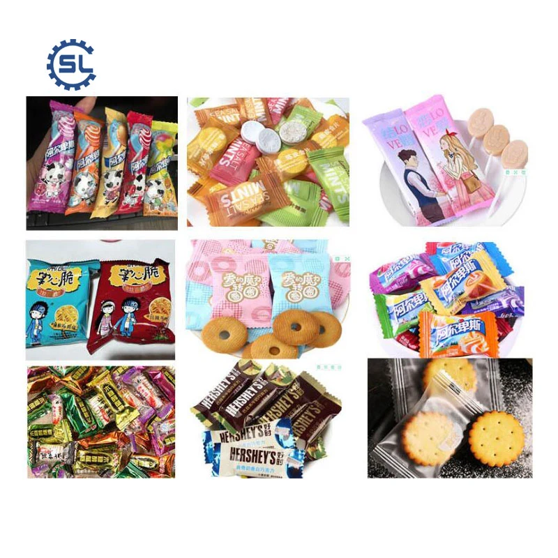 Speed Sealing Sugar Horizontal Flow Candy Packing Machine