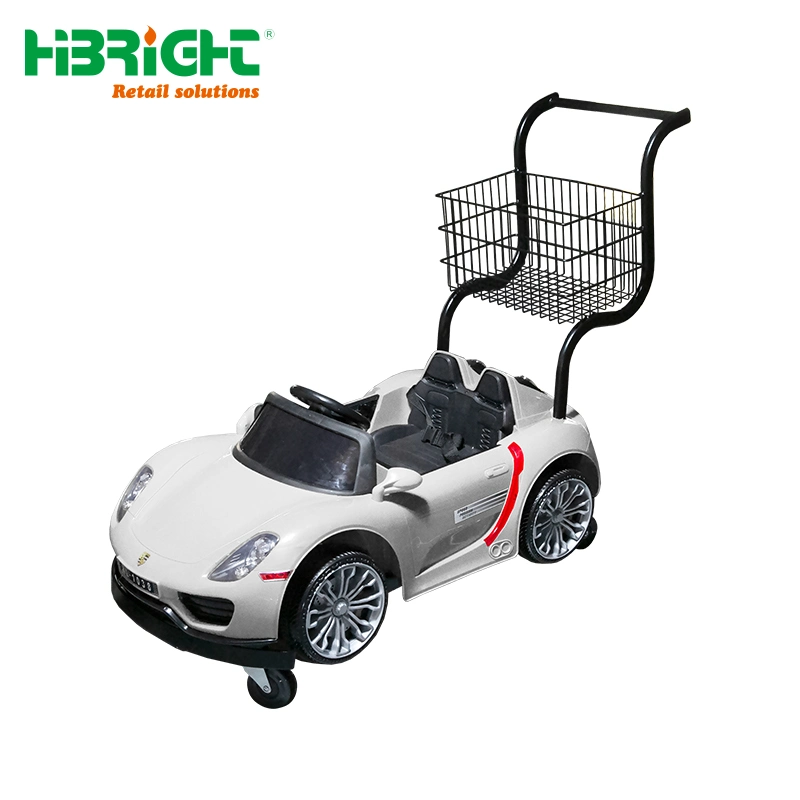 High quality/High cost performance  Lamborghini Limited Style Kids Mini Metal Baby Shopping Cart Trolley