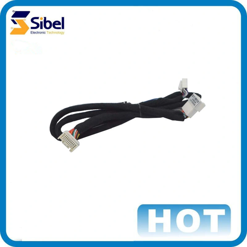 Customized EV Auto High-Voltage Electrical Automotive Wiring Harness with Molex Jst Te Connectors