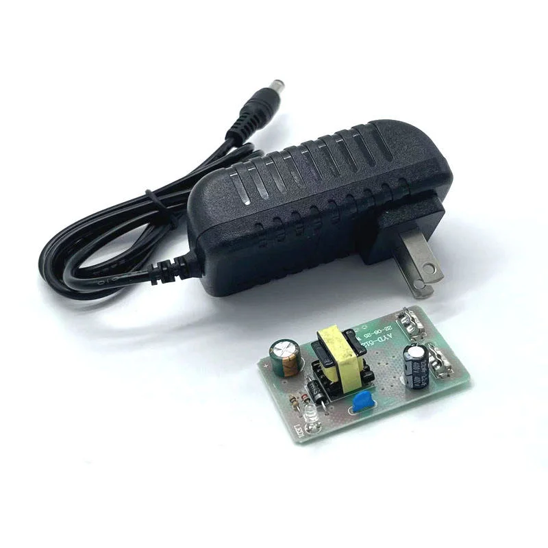 6V1a 6W Us/UK/Au/EU Plug AC DC Power Adapter for Economic LED Support Customized