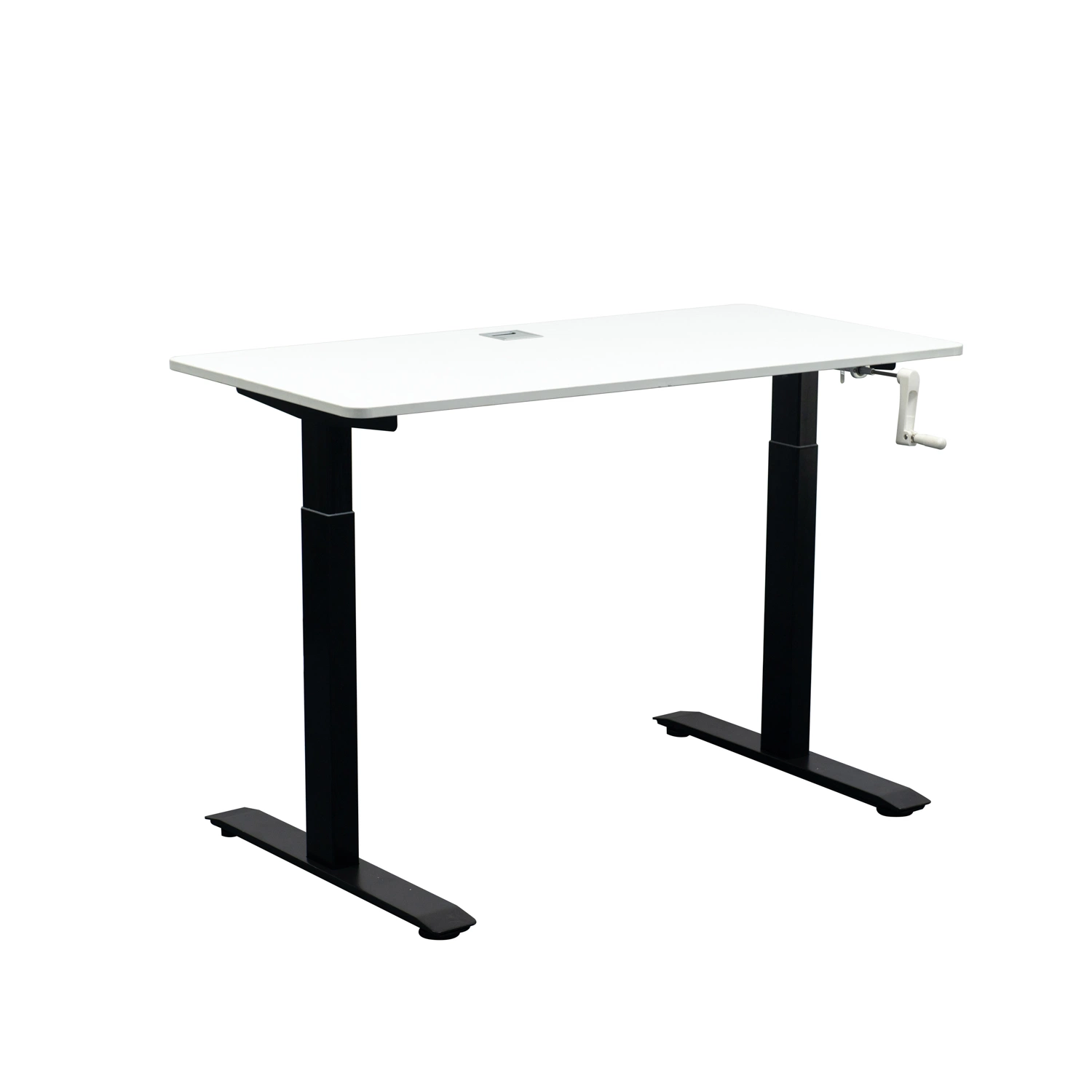 Manual Crank Stand Hand Control Desk up Steel System Ergonomic Standing Desk