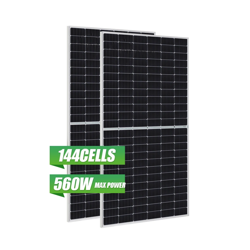 Barato 182mm Solar Panel 540W 550W 560W Fuente de alimentación Solar Módulo