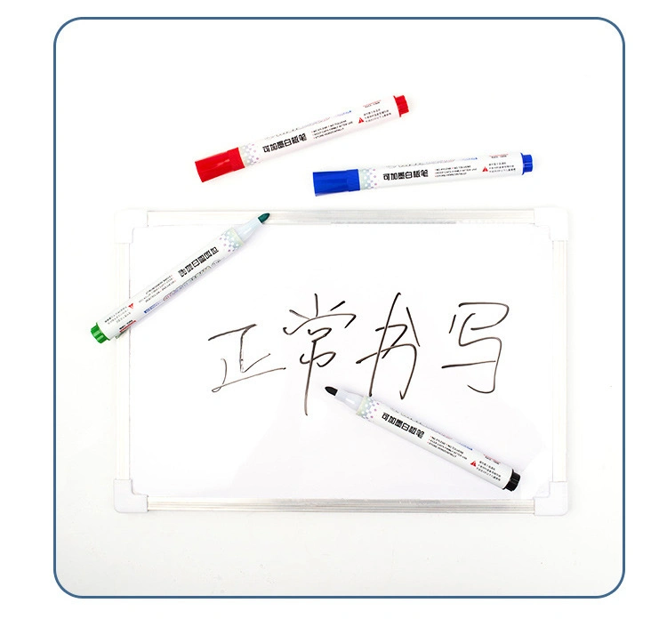Erasable and Ink Refillable Whiteboard Marker Pen for School Office Home Use