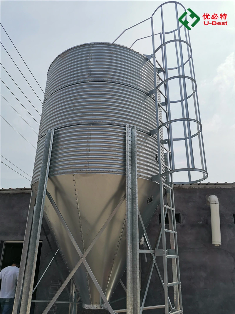 Hot Galvanizing Chicken Coop Equipment of Silo