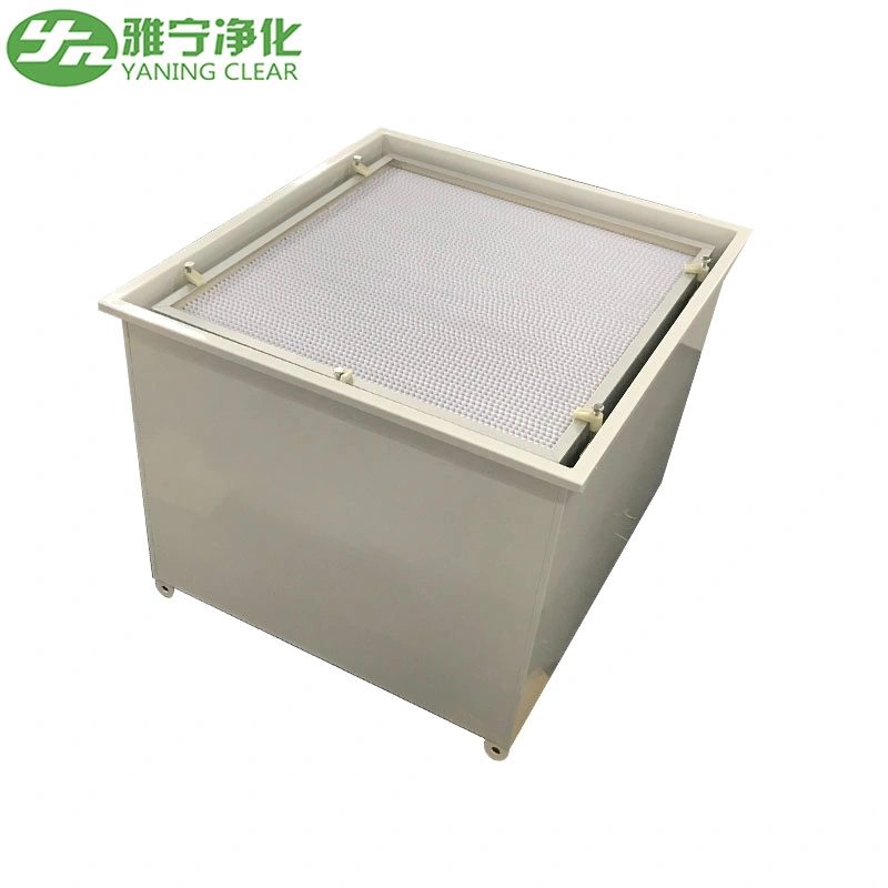 Yaning Clean Room Terminal HEPA Filter Box Air Supply Terminal HEPA Box for Clean Room