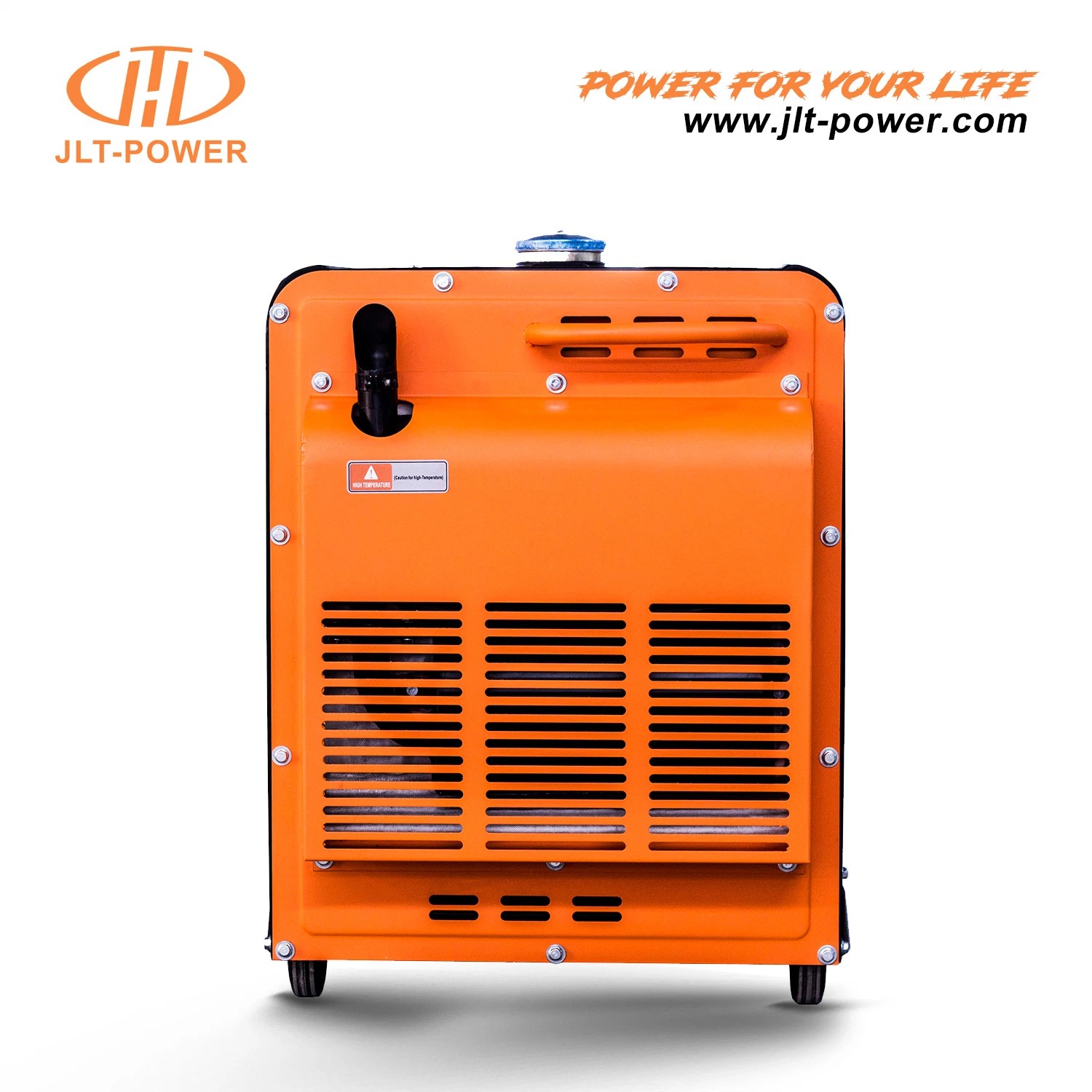 JLT Power Brand 6,0kw 6,0kva 12HP/8,3A Generador de Energía Eléctrica silencioso Motor diesel de dosel con sistema de sonido