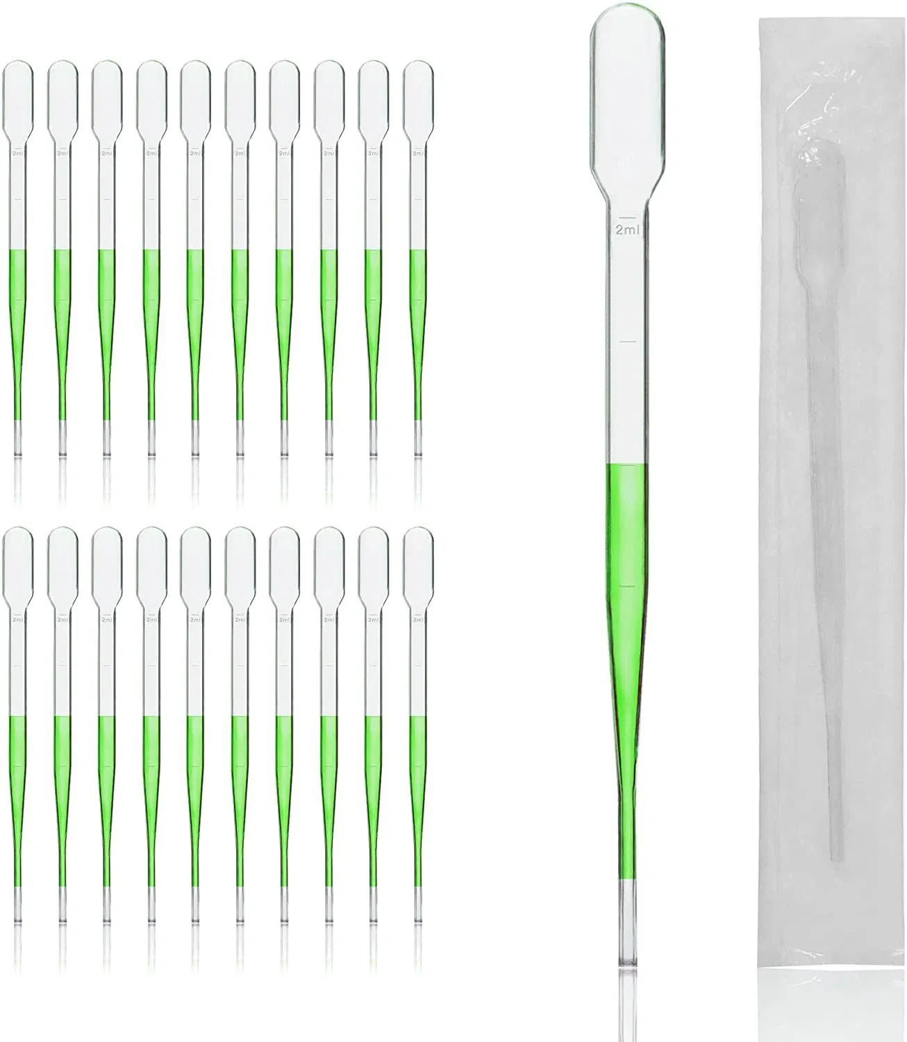 Lab Products Plastic Transfer Pipettes 1ml 2ml 3ml with Individual Packing