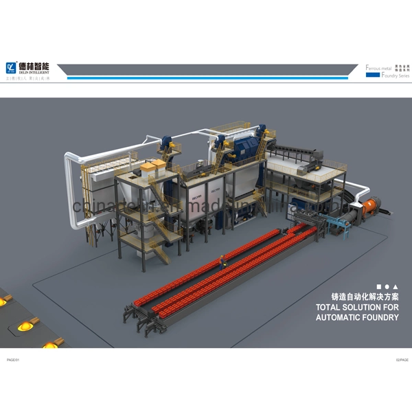 Automatic Open Casting Line for Casting Open Conveyor Line