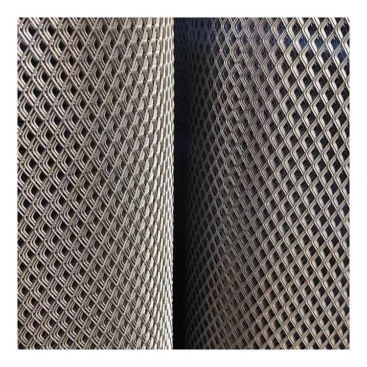 Anping Supplier Air Filter Aluminum Iron Diamond Small Hole Expanded Metal Mesh in Roll Prices