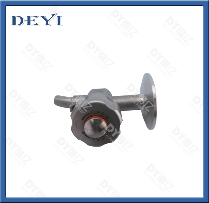 DN15 Stainless Steel Sanitary AISI304 Bsp Threaded Sample Valve