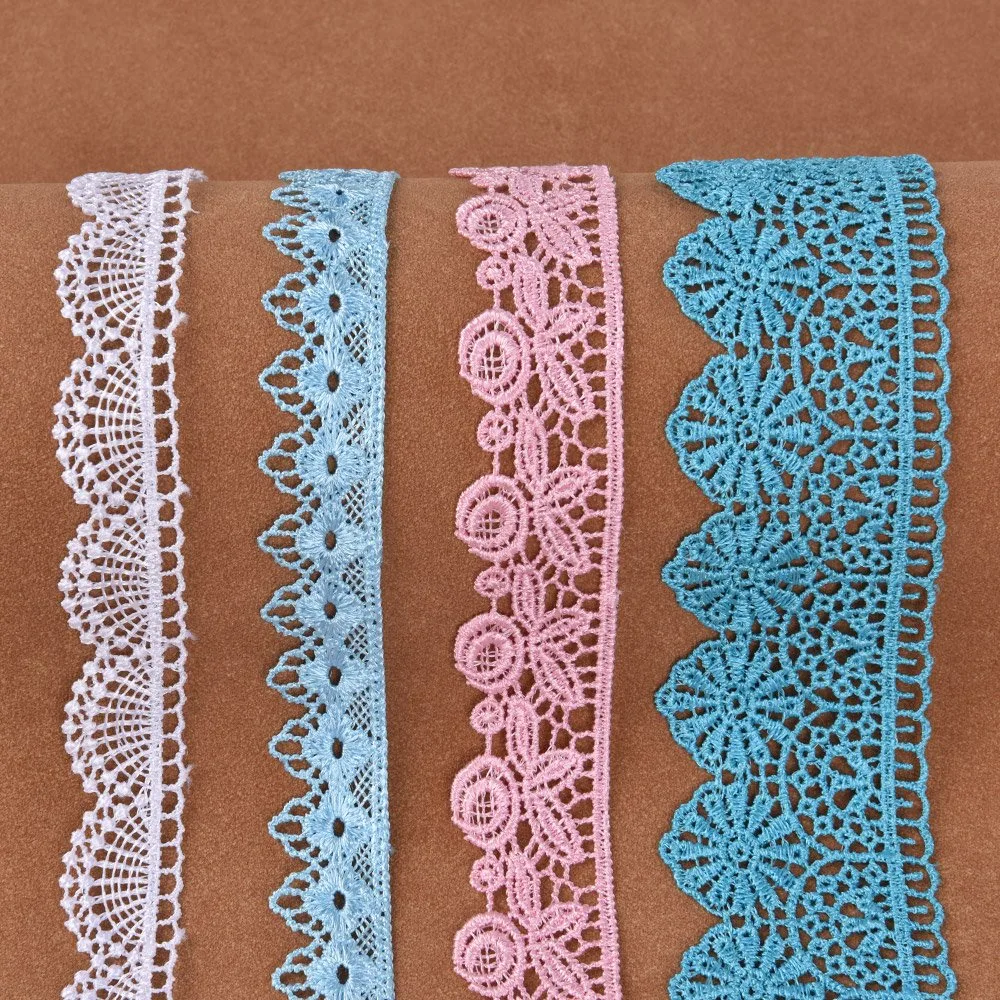 Polyester Chemical Guipure Lace Trim for Sewing Delicate Vintage