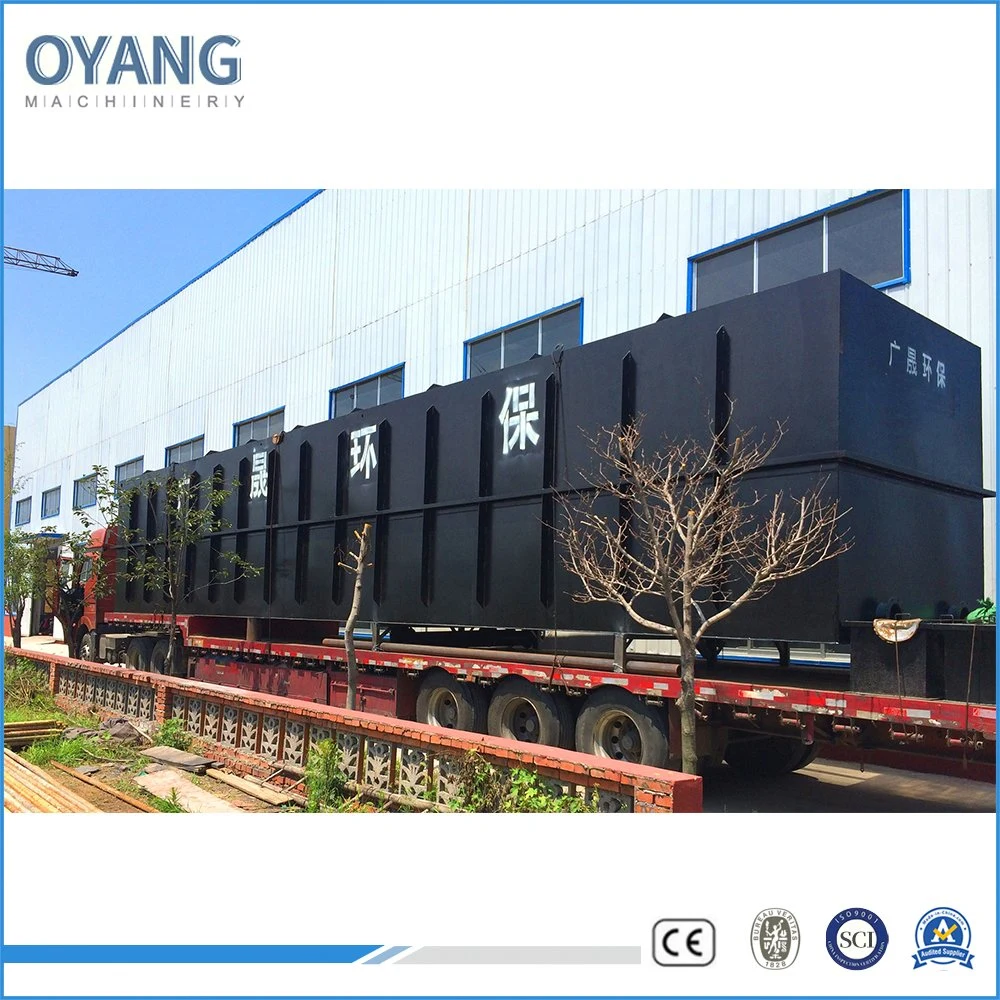 Small Compact Modular Sewage Treatment Equipment Mbr System Plant for Residential Building