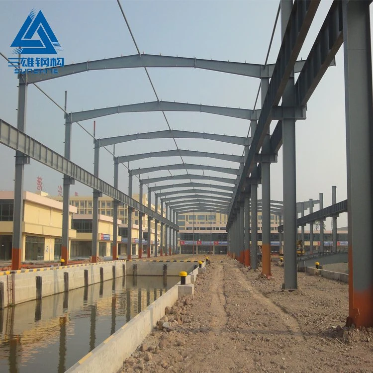 Structural Steel Warehouse with Purlin Steel Beam for Gabon