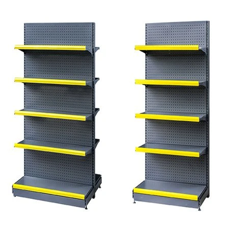 Hot Selling Advertising Display Metal Supermarket Shelf