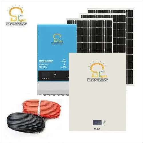 5kw 10kw 15kw 20kw 30kw Sistema de Energia Solar Híbrido com Bateria de Lítio Personalizada Fora da Rede Elétrica Painéis Solares Sistema de Energia Residencial