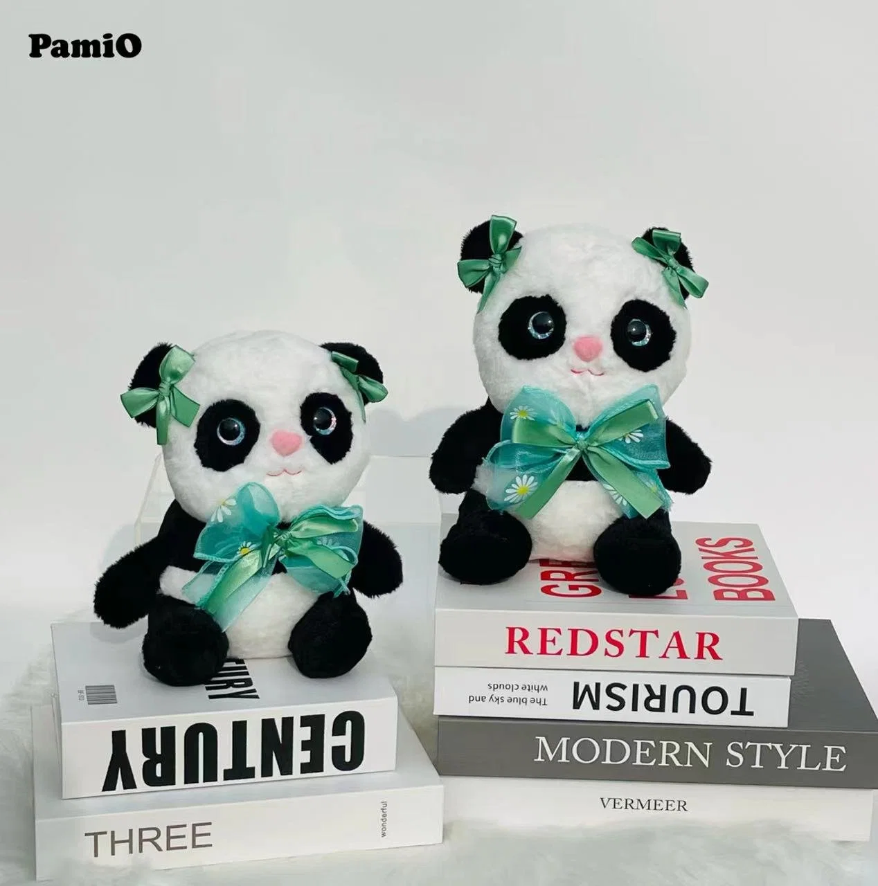 Bow Panda Hot Sale Plush Toys Custom Stuffed Animal Manufacturer