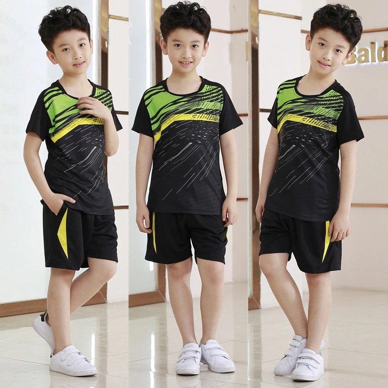 Breathable Table Tennis T Shirts Running T-Shirt Fitness Clothing for Kids