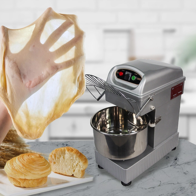 Best Sale Bakery Equipment Dough Mixer 12kg Flour Electric Spiral Dough Mixer 30L Pizza Dough Kneading Machine/Bread Making Machine/Kitchen Appliances