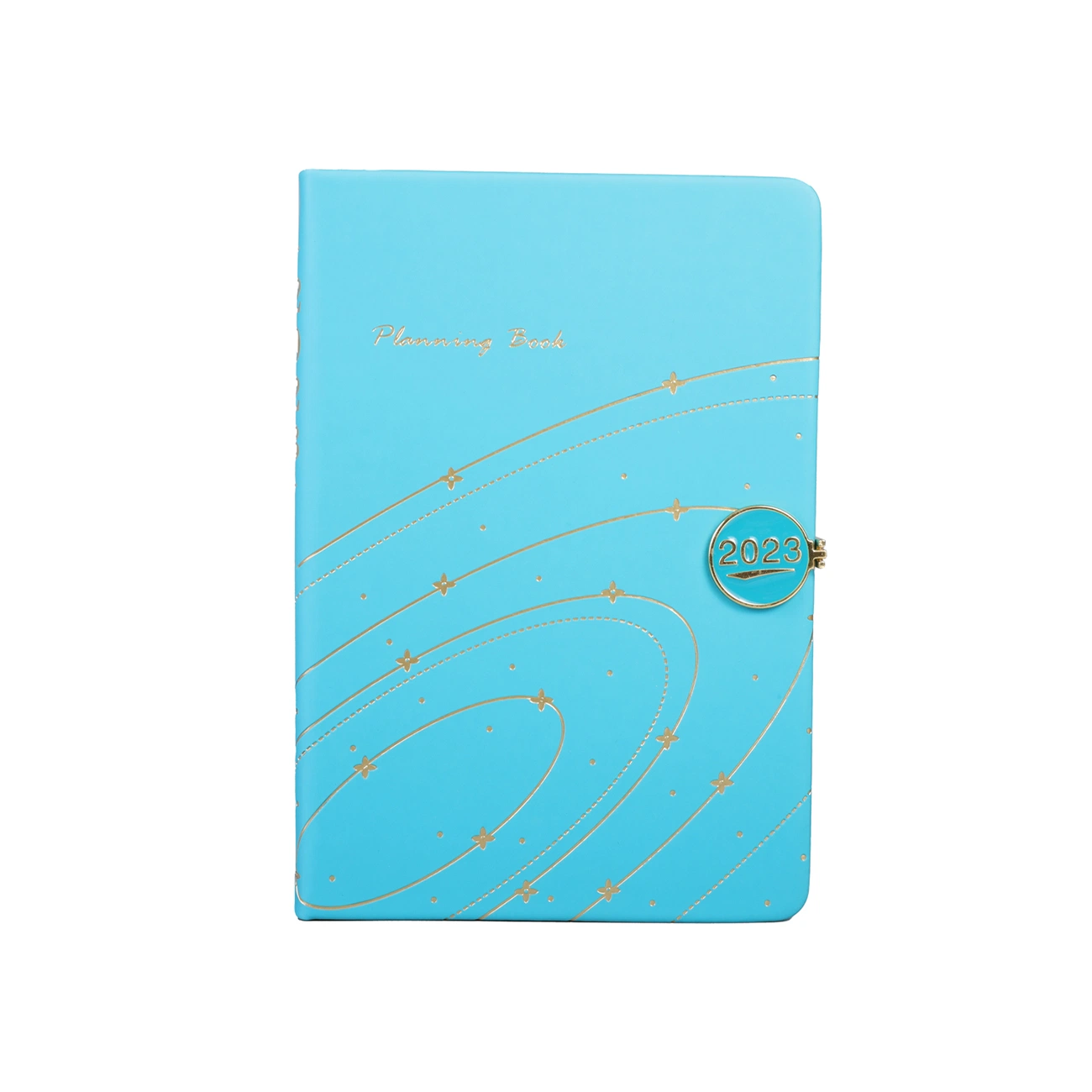 Libro de agenda de tapa dura logotipo personalizado impresión Cuero Planificador de portátil