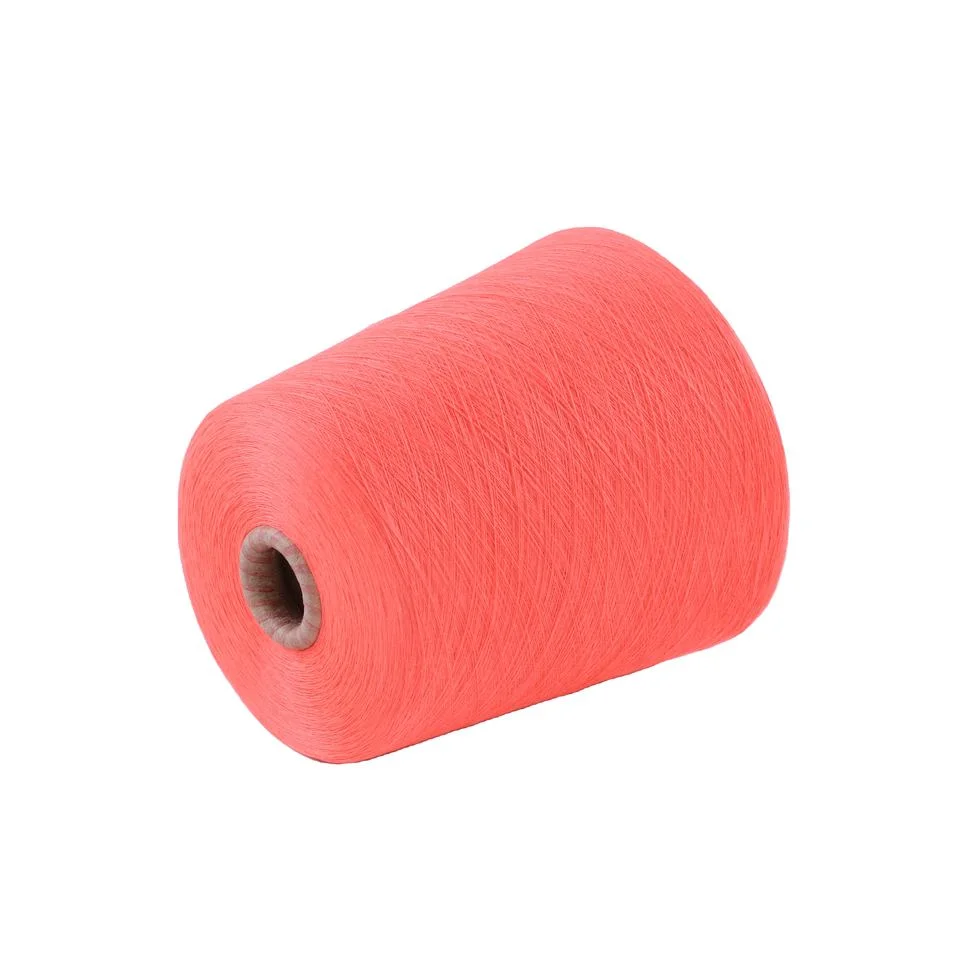 Hot Sale Colourful Polyester Yarn 21s 32s Factory Price Cheaper Dyed Spun Polyester for Socks