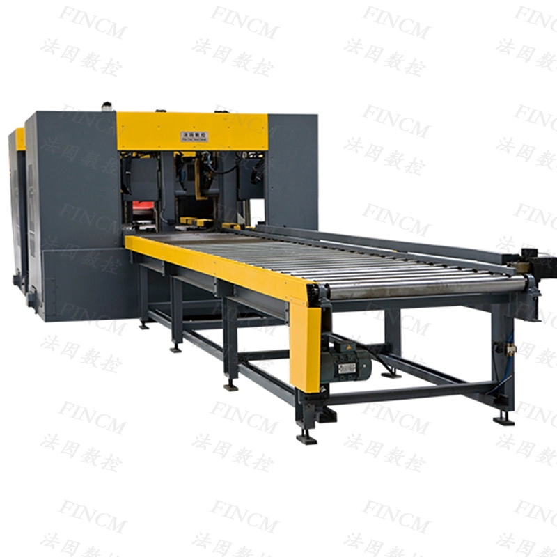 BM55/12 FINCM Haevy Duty Steel Structure Bridge Type CNC Beam  Metal Vertical Milling Machine  220-1250mm