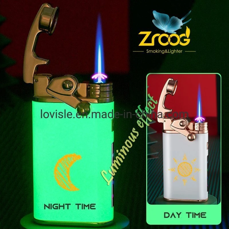 Rotation Spinner Lighter 2 в 1 газовых и электрических бутиках Уменьшите давление