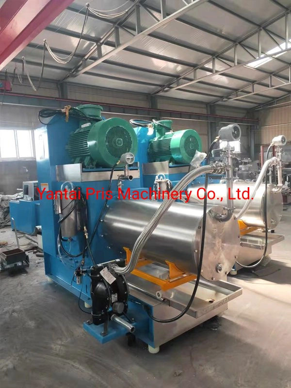 200L Big Output Horizontal Sand Mill for Water Paints Coating Ink Pesticide