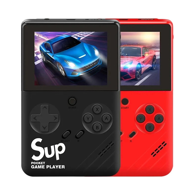 Ga03 Power Bank 10000mAh Vintage Retro Pocket Handheld Consolas De Video Juegos 16 Bit Portatil 500 in 1 Game Classic Console