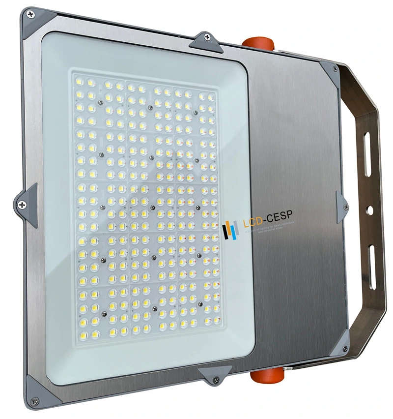 Éclairage de travail à LED 100W Projecteur à LED 3000K Éclairage à LED Projecteur monté Étanche à la flamme Lumière extérieure IP66 Projecteur 220V 140lm/W Projecteur à LED