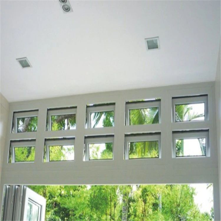 Black Aluminium Design Construction Works Double Glazing Modern Awning Casement Windows